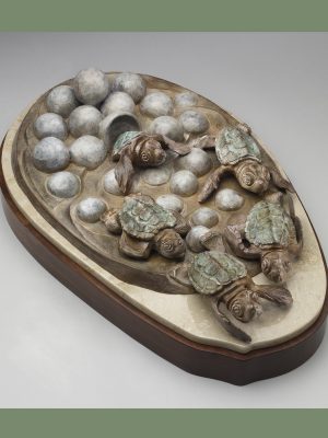 2011 - Bronze - 5"h x 22"w x 13.5"d - Edition of 54