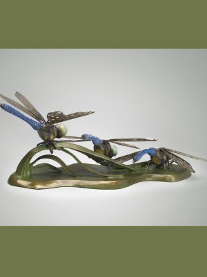 2016 - Bronze & Stainless Steel - 11"h x 24"w x 14"d - Edition of 5