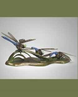 2016 - Bronze & Stainless Steel - 11"h x 24"w x 14"d - Edition of 5