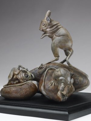 2012 - Bronze - 10"h x 10"w x 10"d - Edition of 50