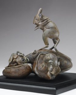 2012 - Bronze - 10"h x 10"w x 10"d - Edition of 50