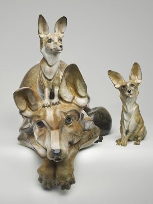 2017 - Bronze - 17"h x 15.5"w x 14"d - Edition of 5