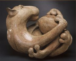 2006 - Bronze - 22"h x 36"w x 17"d - Edition of 24