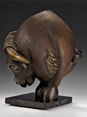 2008 - Bronze - 19"h x 17.5"w x 13"d - Edition of 39