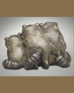 2016 - Bronze - 9"h x 15"w x 15"d - Edition of 5