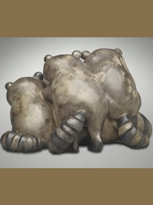 2016 - Bronze - 9"h x 15"w x 15"d - Edition of 5