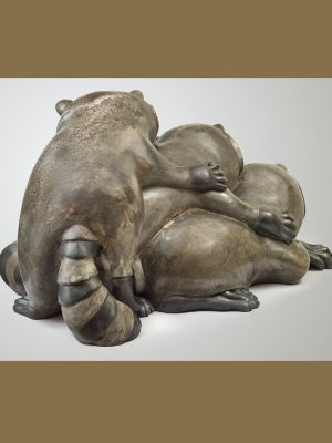 2017 - Bronze - 20"h x 35"w x 19"d - Edition of 10