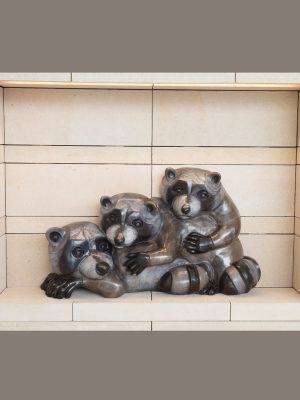 2017 - Bronze - 20"h x 35"w x 11"d - Edition of 5