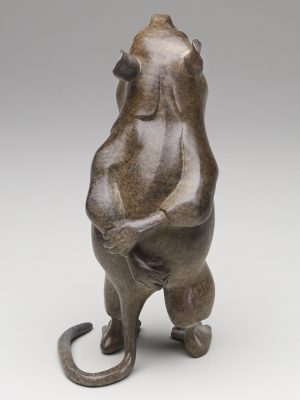 2014 - Bronze - 9"h x 5"w x 5"d - Edition of 10