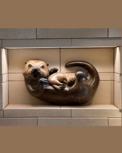 2017 - Bronze - 17"h x 28"w x 14.5"d - Edition of 7