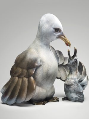 2016 - Bronze - 23.5"h x 23.5"w x 9"d - Edition of 5