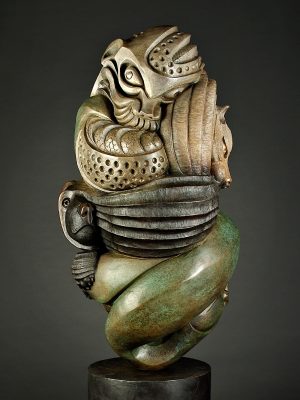 2007 - Bronze - 74"h x 25"w x 25"d - Edition of 12
