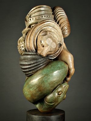 2007 - Bronze - 74"h x 25"w x 25"d - Edition of 12