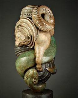 2007 - Bronze - 74"h x 25"w x 25"d - Edition of 12