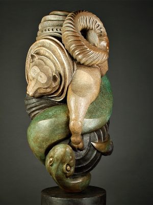 2007 - Bronze - 74"h x 25"w x 25"d - Edition of 12