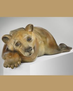 2018 - Bronze - 29"h x 82"w x 45"d - Edition of 7 Bronze Metal Animal Sculptures & Wildlife Statues in Tucson, AZ