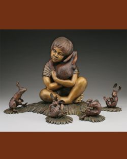 2005 - Bronze - 23"h x 36"w x 26"d - Edition of 24