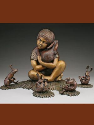 2005 - Bronze - 23"h x 36"w x 26"d - Edition of 24