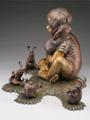 2005 - Bronze - 23"h x 36"w x 26"d - Edition of 24