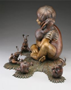 2005 - Bronze - 23"h x 36"w x 26"d - Edition of 24