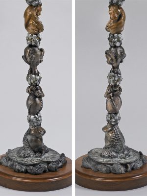 2010 - Bronze - 72"h x 8"w x 8"d - Edition of 24