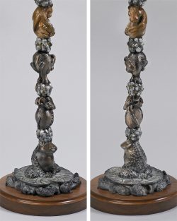 2010 - Bronze - 72"h x 8"w x 8"d - Edition of 24