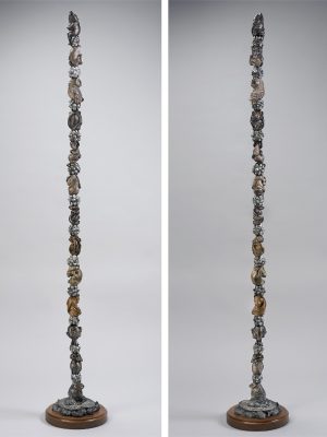 2010 - Bronze - 72"h x 8"w x 8"d - Edition of 24